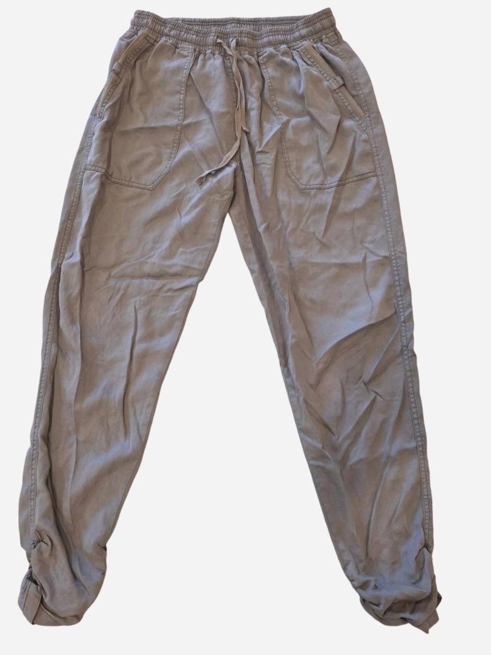 Thread & Supply Women's Drawstring Joggers in Taupe Gray